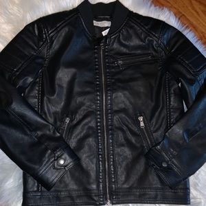 Boys leather jacket